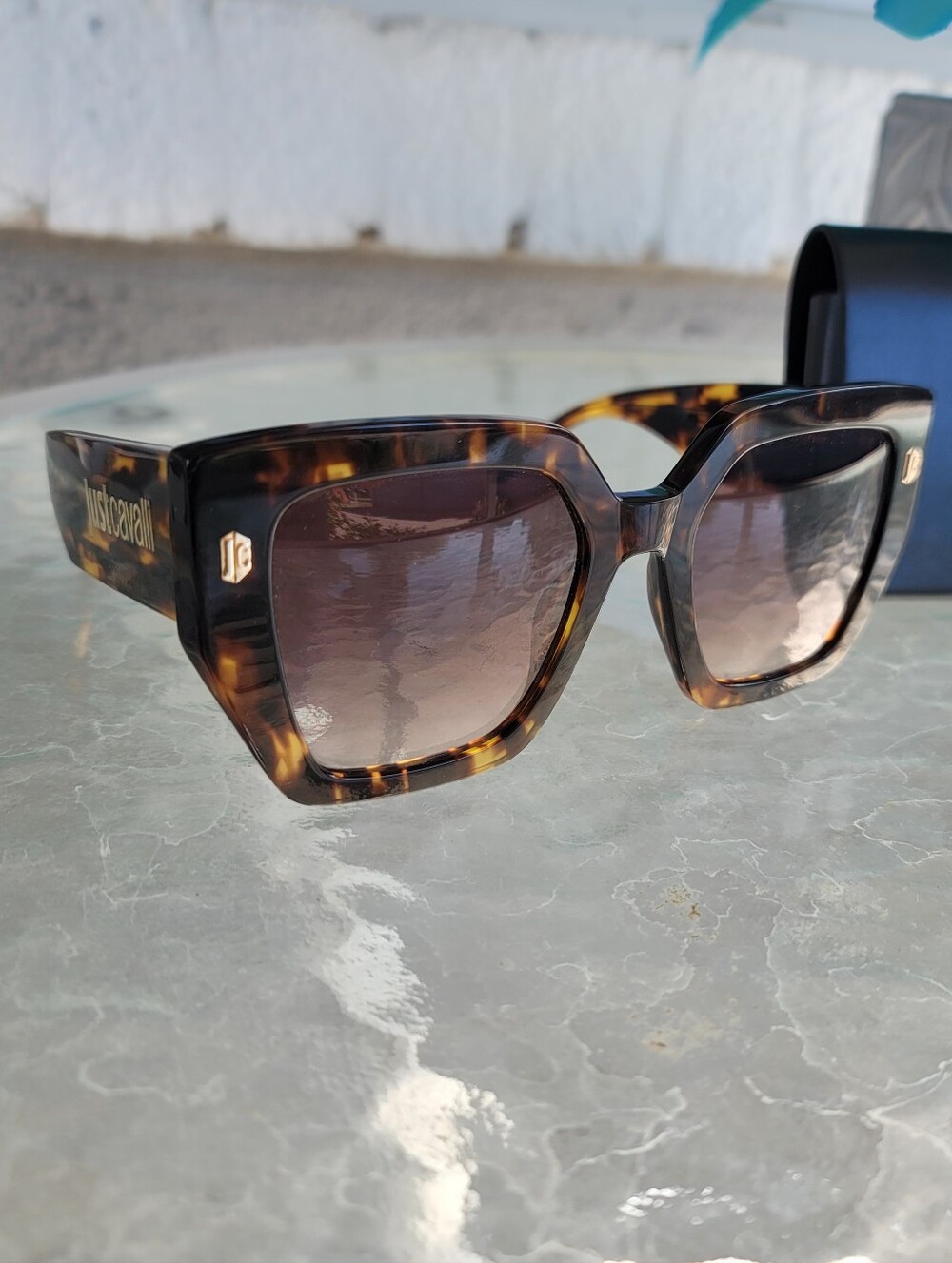 Just Cavalli Tortoise Sunglasses